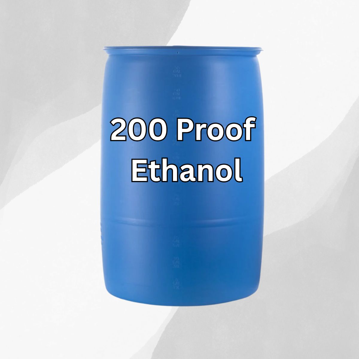 200 Proof Ethanol, 55 gallon Poly Drum, Tax-Paid, ACS/USP, Kosher