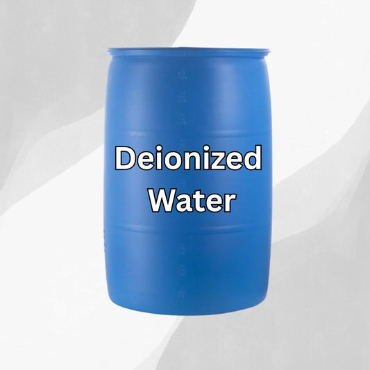 Deionized Water, 0.2 micron filtered, Nonsterile, USP (55 gallon, HDPE, FDA Drum)