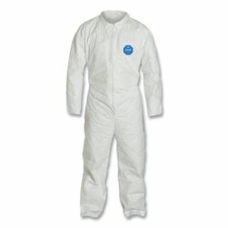 Coveralls, Dupont Tyvek®, 400, Front Zip, Storm Flap, 25 per pack, with/without Hood & Boots