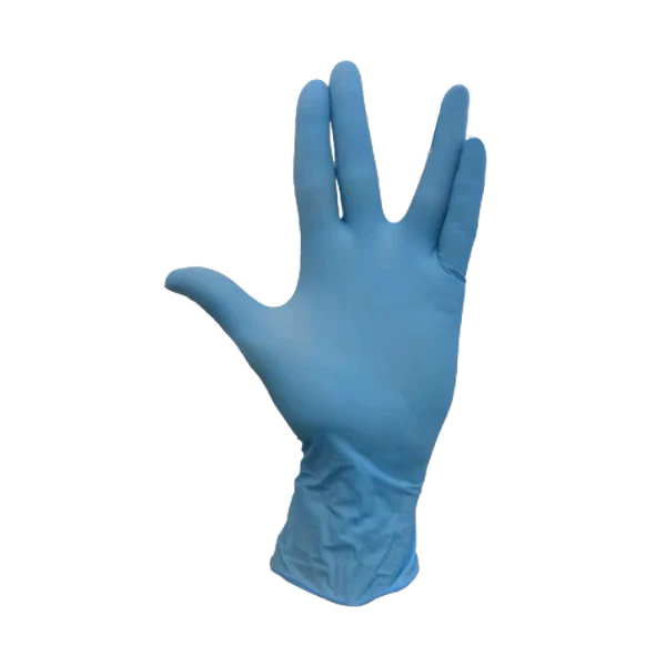 Blue52 5mil Blue Nitrile Gloves - 1 case of 1,000 gloves (100/box x 10)
