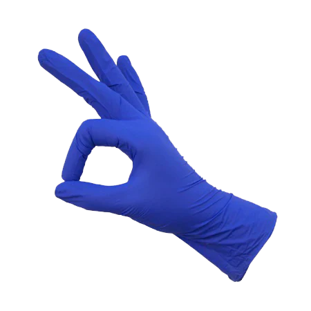 FineTOUGH 2.6mil Indigo Nitrile Gloves - 1 case of 2,000 gloves (200/box x 10)