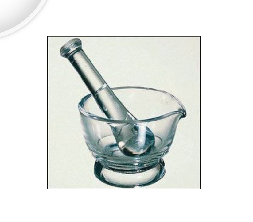 Mortar and Pestal - Glass - Plain - 16oz