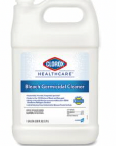 Clorox Healthcare Bleach Germicidal Cleaner, 1 gal (Unscented)