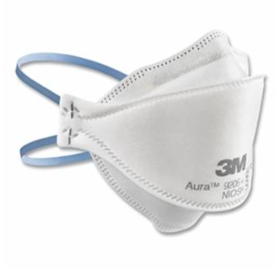 3M Aura™ 9205+ N95 Respirator, Non-Sterile, USP 795 General Compounding (20/Box)