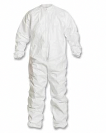 Sterile Cleanroom Coveralls – Tyvek® IsoClean® IC182B (Bound Raglan Sleeves)
