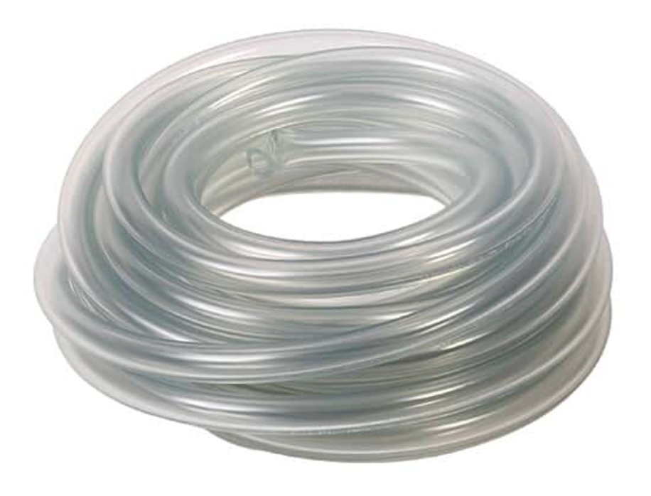 Peroxide-Cured Silicone Tubing, 1/8" (3.2 mm) ID x 1/4" (6.4 mm) OD; 25 Ft