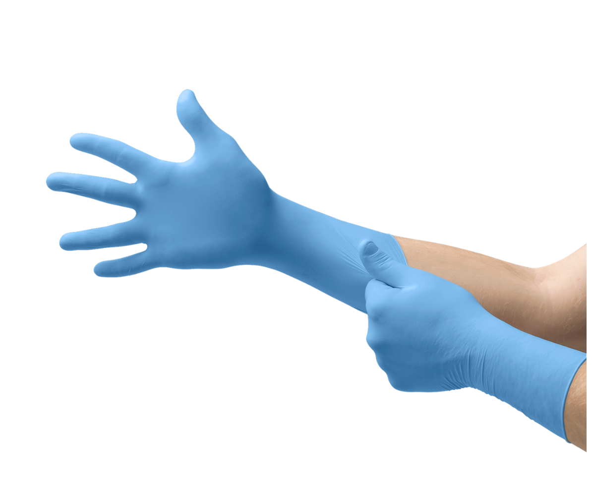 Ansell MICRO-TOUCH E.P. Nitrile Gloves – Extended Cuff, Chemo Tested – USP <800> – 1000/CS