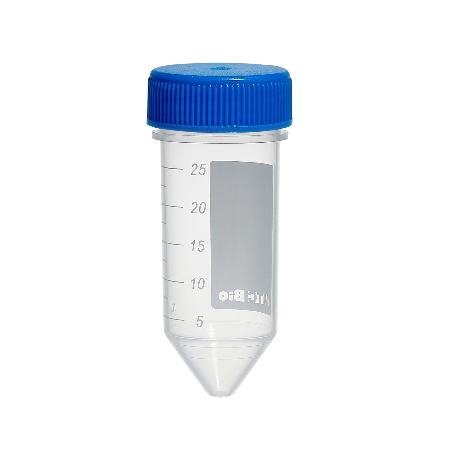 Centrifuge Tube, 25mL, conical, PP, sterile, with screw cap, 8 bags of 25 tubes, 200/pack