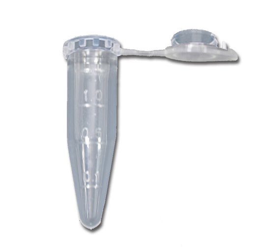 Microtube w/ cap, 1.5mL, Locktop style cap, 500/pk