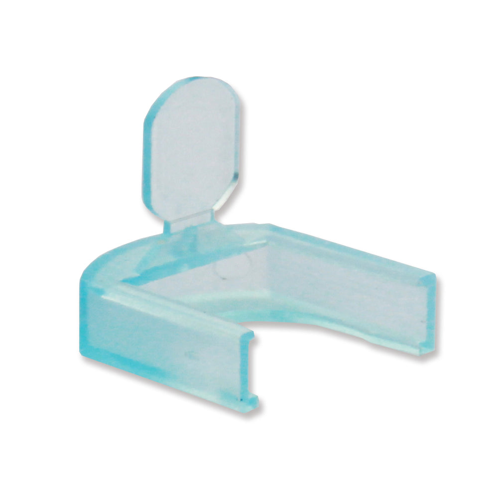 Stop-Pop™ Locking Clips, w/ breakaway lifting tabs for 1.5mL tubes, 100/pk