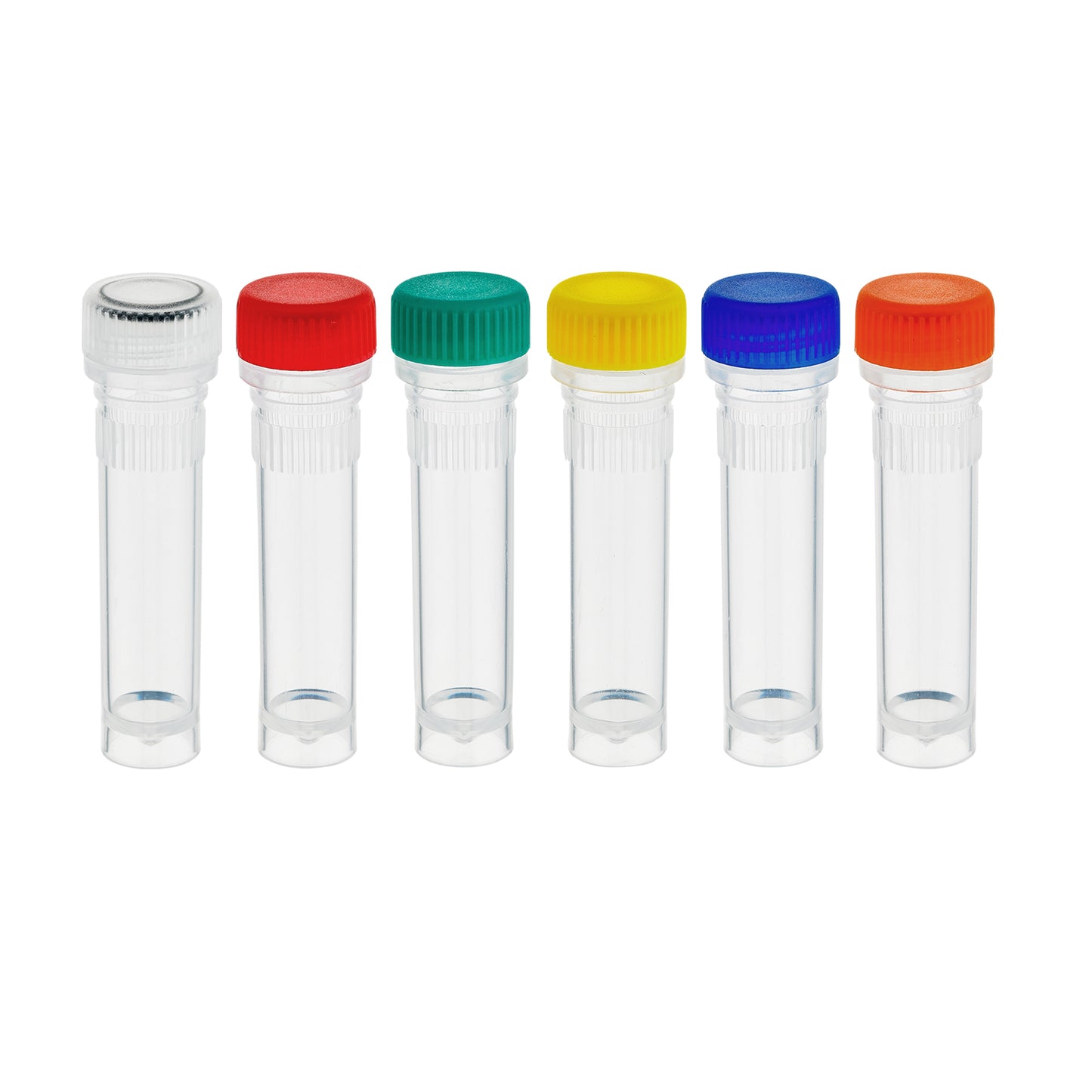 Screw Cap Microtube, 2.0mL, capless, no printing (no graduations/marking area) self-standing, non-sterile, 1000/bag