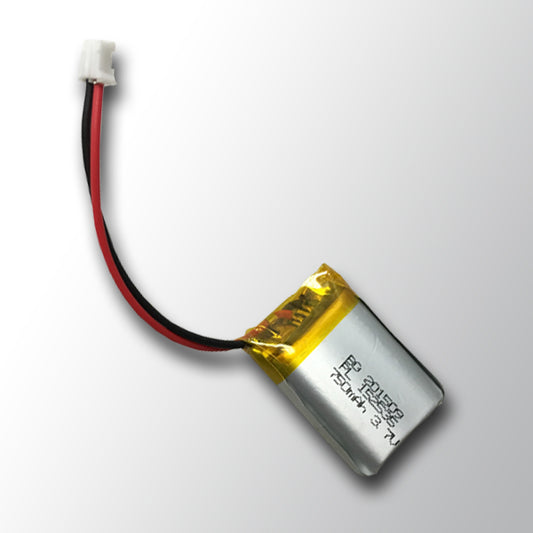 Replacement battery, lithium, 3.7V, 750mAh