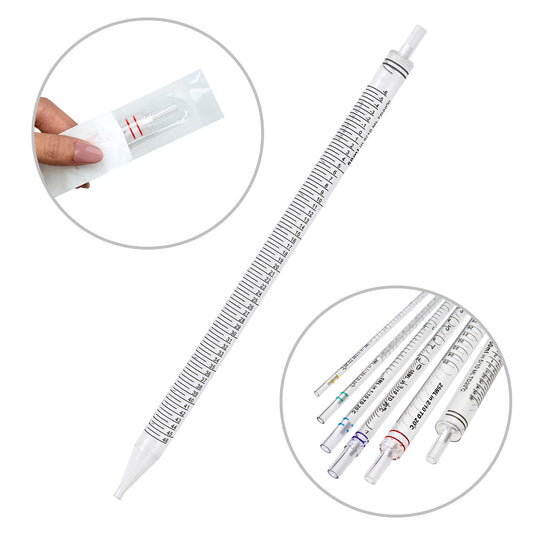 Serological Pipettes, 50mL, sterile, black coded, graduated, individually wrapped, 150/cs