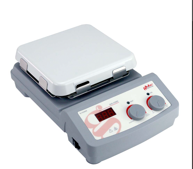 Hotplate Stirrer, Digital, 550C Maximum Temperature, 7 x 7 inch glass ceramic top plate, 100-120v, 50-60Hz