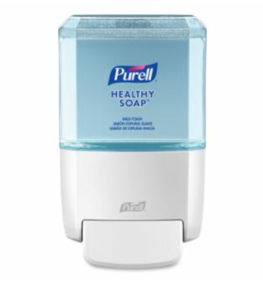 ES4 Push-Style Dispenser, for 1200 mL HEALTHY SOAP® Refills, White