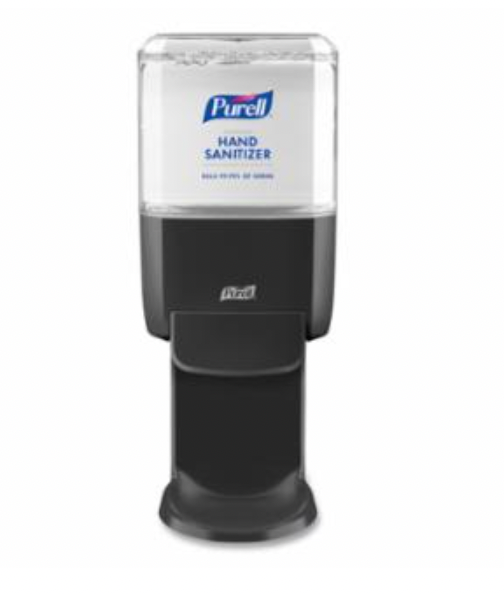 ES4 Push-Style Dispenser, for 1200 mL Hand Sanitizer Refills, Graphite
