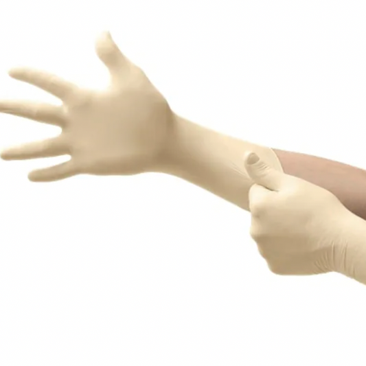 Sterile Latex Gloves –  Ansell AccuTech™ 91225, Hand Specific, 50 pairs