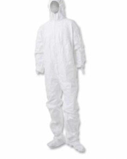 Sterile Cleanroom Coveralls – Tyvek® IsoClean® IC108S (Hood, Boots & Thumb Loops)