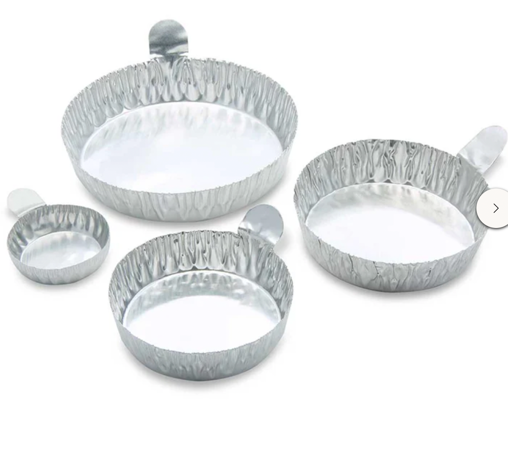 Aluminum Weigh Dish, 40 mL (60 mm)