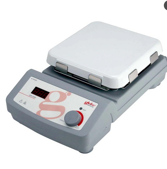 Digital Hotplate, 550°C, 7×7" Glass Ceramic Top