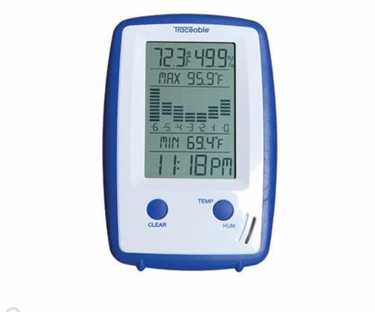 Traceable Precision Monitoring Thermohygrometer