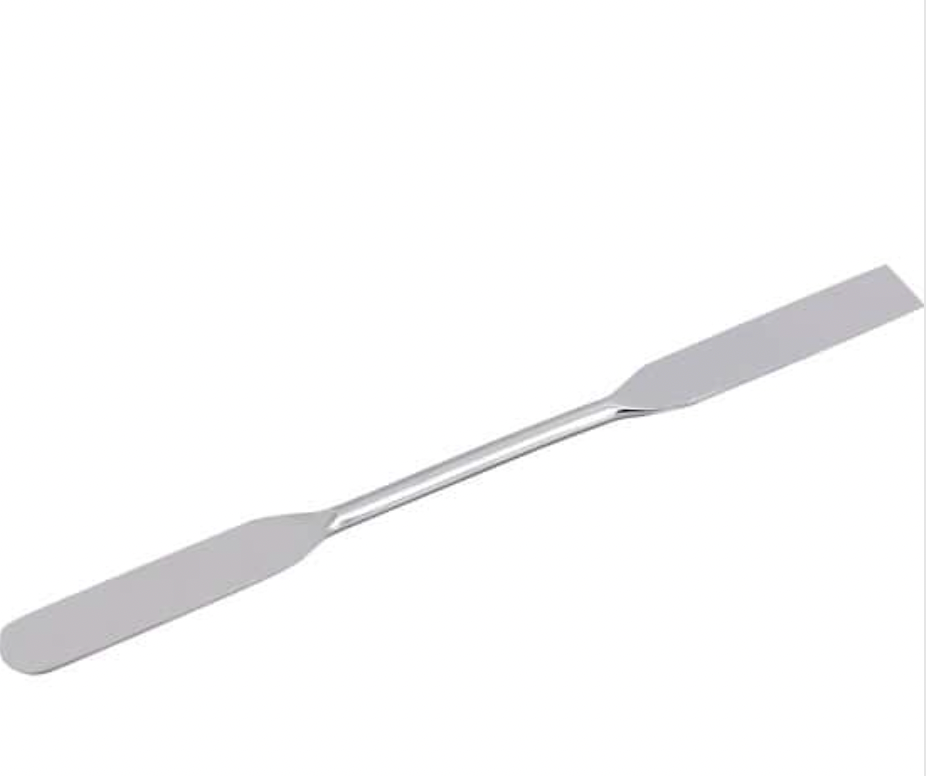 Cole-Parmer Double-End Stainless Steel Spatula (3/pk)