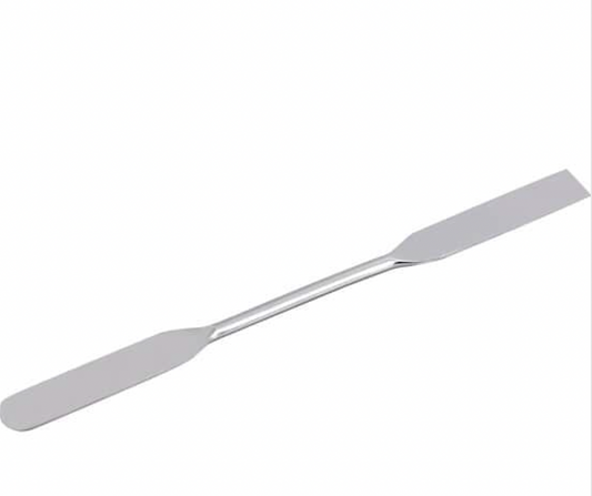 Cole-Parmer Double-End Stainless Steel Spatula (3/pk)