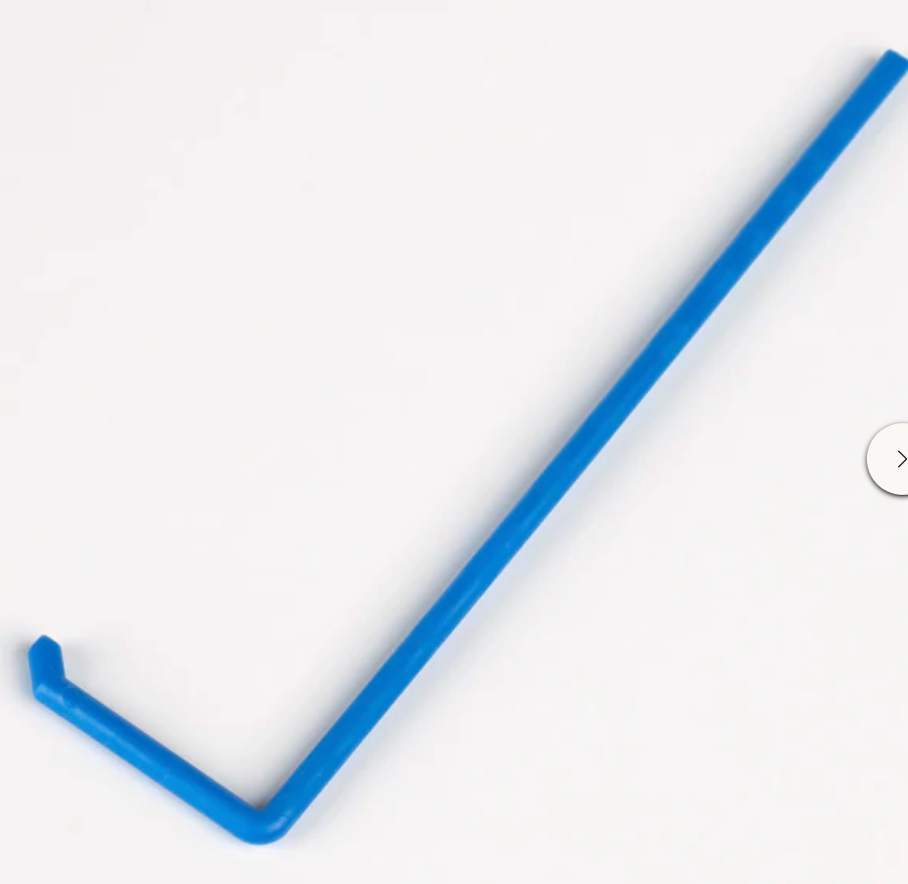 Inoculation spreader, L-Shaped, STERILE, PS, Individually Wrapped