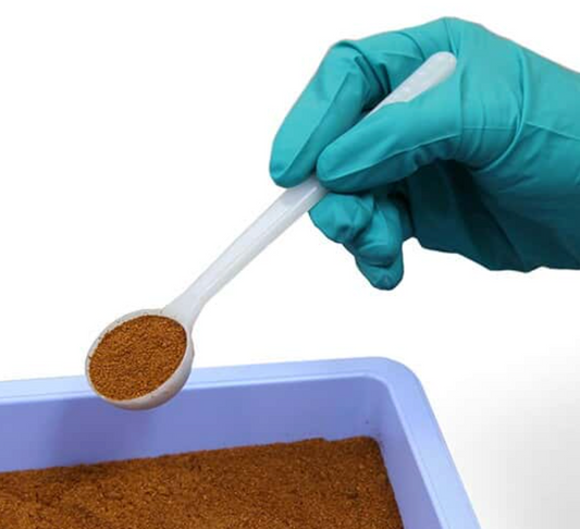 Sterile Volumetric Lab Sampling Spoons, HDPE, 30 mL (1.01 oz); 100/PK