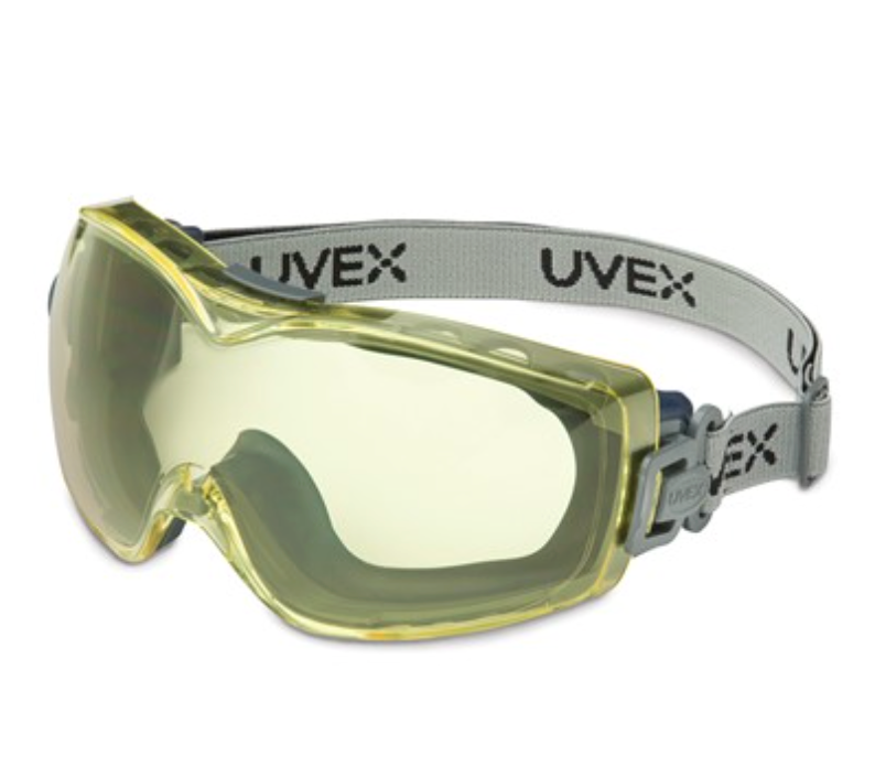Honeywell Uvex® Stealth OTG Amber Anti-Fog Anti-Scratch Lens Safety Goggles