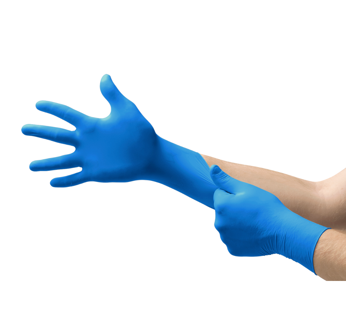 Ansell MICROFLEX Versatility Nitrile Gloves – Standard Cuff, Chemo Tested, Excellent Underglove – USP <795>/<797>/<800> – 1000/CS