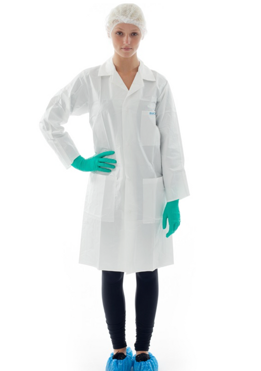 Sterile BioClean-D Lab Coat – Low Lint, Cleanroom – USP <797> – 30/CS