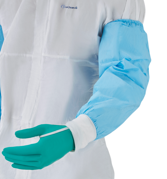 Sterile Ansell BioClean-C Sleeve Covers – Chemo Tested, Low Lint – USP <797>/<800> – 180/CS