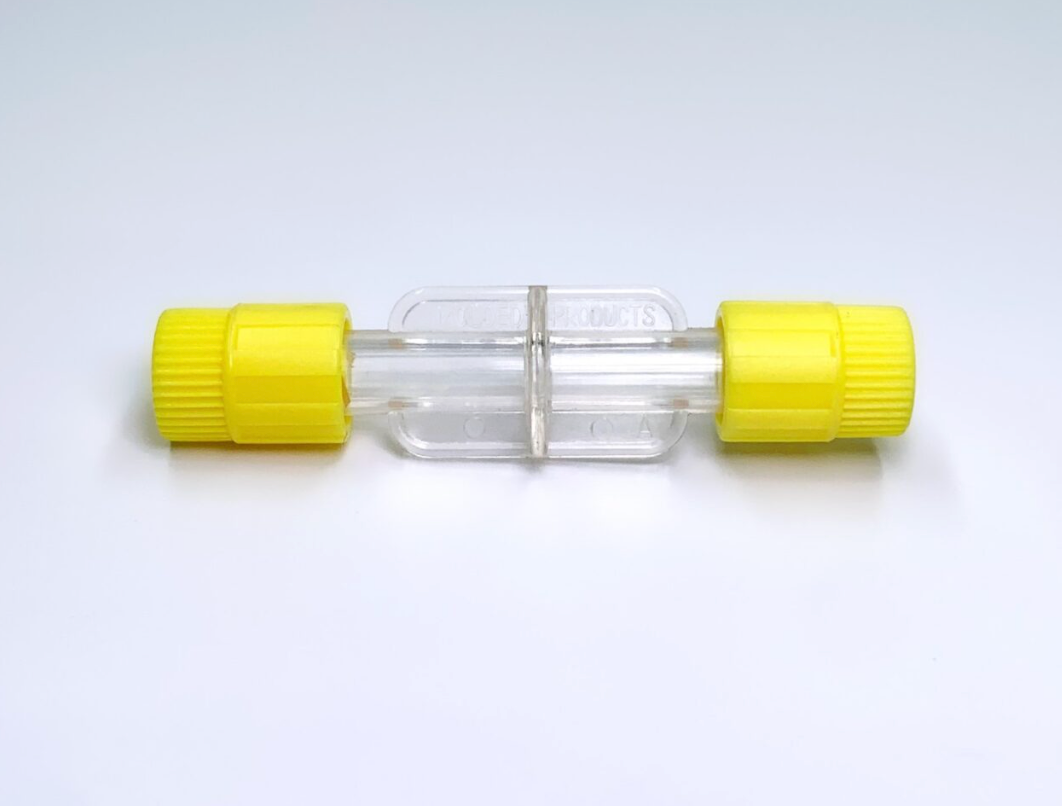 Sterile Male–Male Luer Lock Connector – USP <797> Filtration & Transfer.  100 connectors/pack