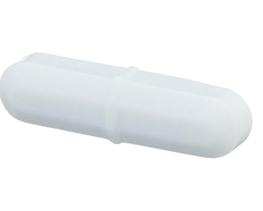 SP Bel-Art Spinbar Teflon Octagon Magnetic Stirring Bar, White, Made in USA