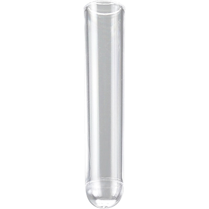 Test Tube / Culture Tube, 12x60mm, 3mL, PS, rimless, no cap, non-sterile, 10 bags of 500 tubes, 5000/cs