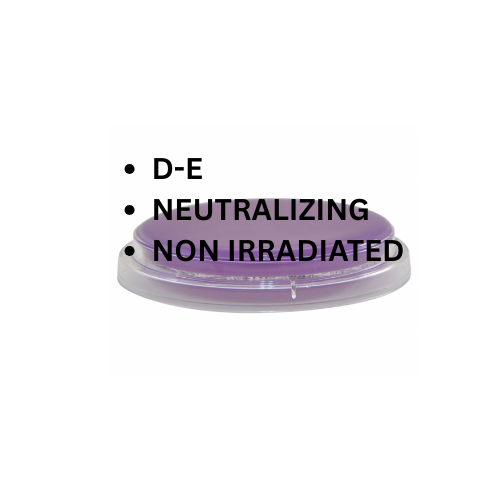 Hardy Diagnostics P99 Contact Plate – D/E (Dey-Engley) Neutralizing Agar, Non-Irradiated (Broad-Spectrum Neutralization), USP 797, 10 Plates