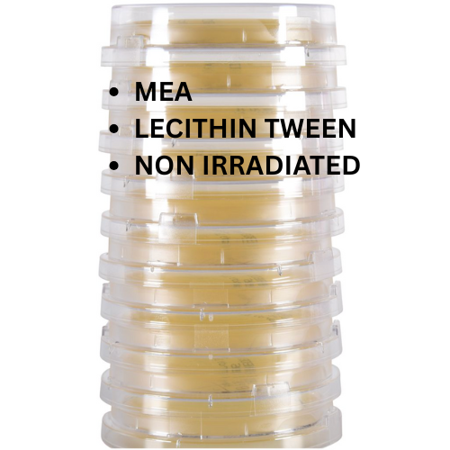 Hardy Diagnostics P93 Contact Plate – Malt Extract Agar (MEA) w/ Lecithin & Tween, Non-Irradiated (Fungal Monitoring), USP 797, 10 Plates