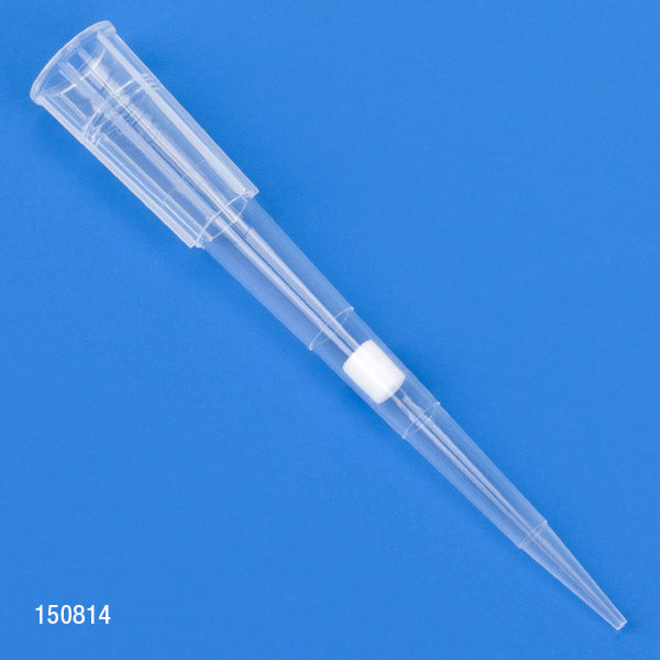 Filter Pipette Tips, Low Retention.  10 to 1250uL.  96/box.  Case Qty.