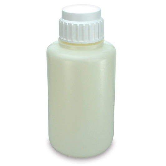 Vacuum Bottle, Narrow Mouth, Heavy Duty HDPE Bottle, White PP 83mm Screw Cap, 4 Litres (1.0 Gallons)