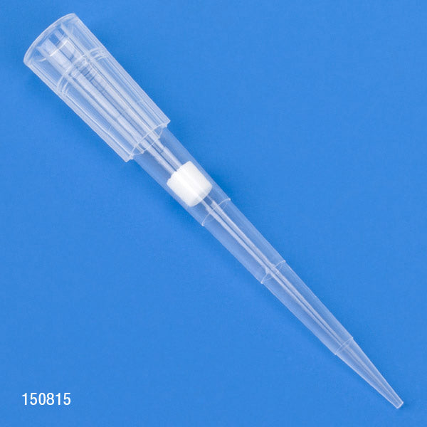 Filter Pipette Tips, Low Retention.  10 to 1250uL.  96/box.  Case Qty.