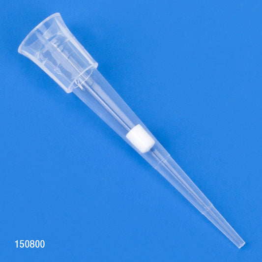 Filter Pipette Tips, Low Retention.  10 to 1250uL.  96/box.  Case Qty.