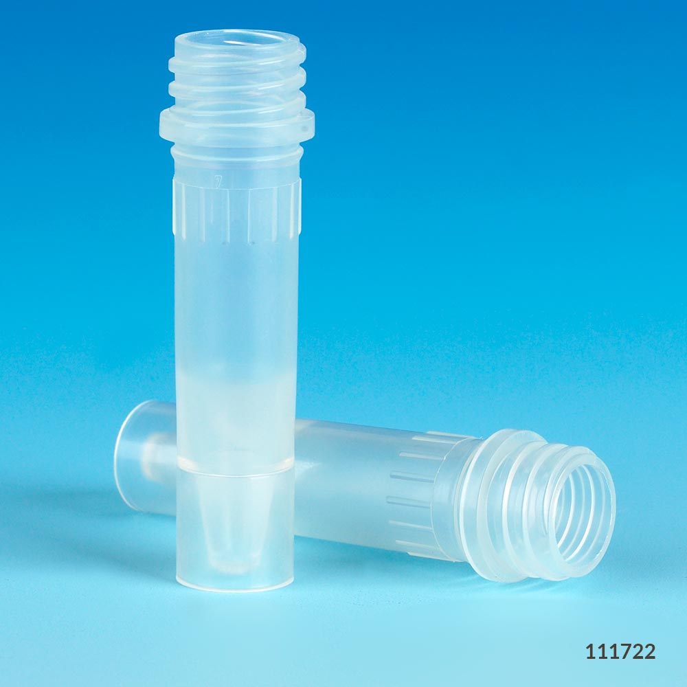 Microtube, 1.5mL, Self-Standing, PP, No Cap