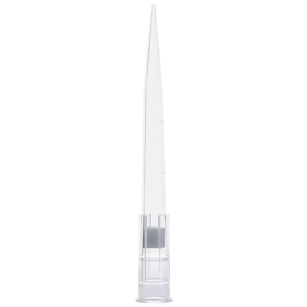 Filter Pipette Tip, 1 - 300uL, Certified, Universal, Low Retention, Graduated, 59mm, Natural, STERILE, 96/Rack, 10 Racks/Box, 2 Boxes/Carton